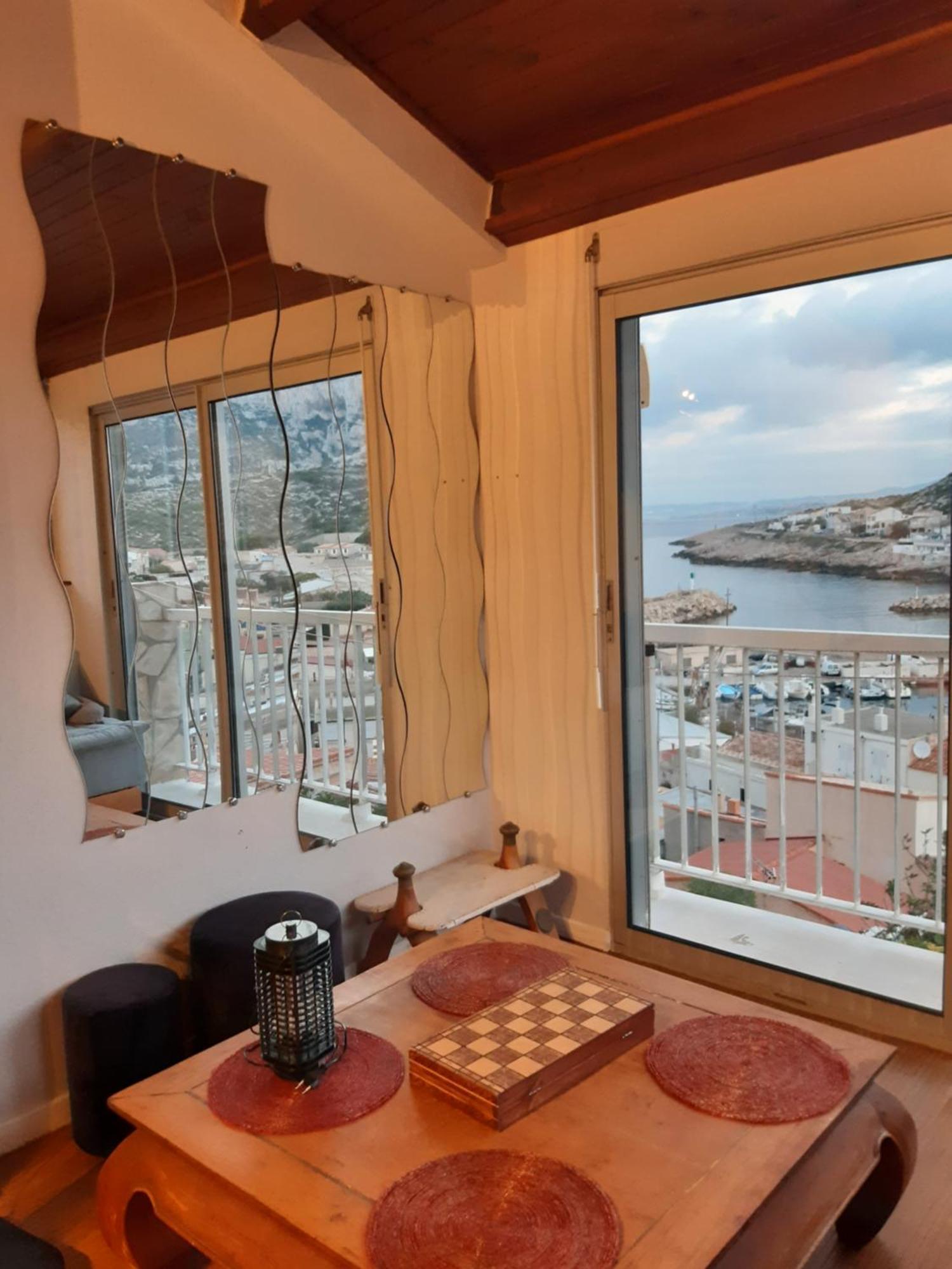 Cabanon Vue Mer Et Calanques Les Goudes Marsella Exterior foto