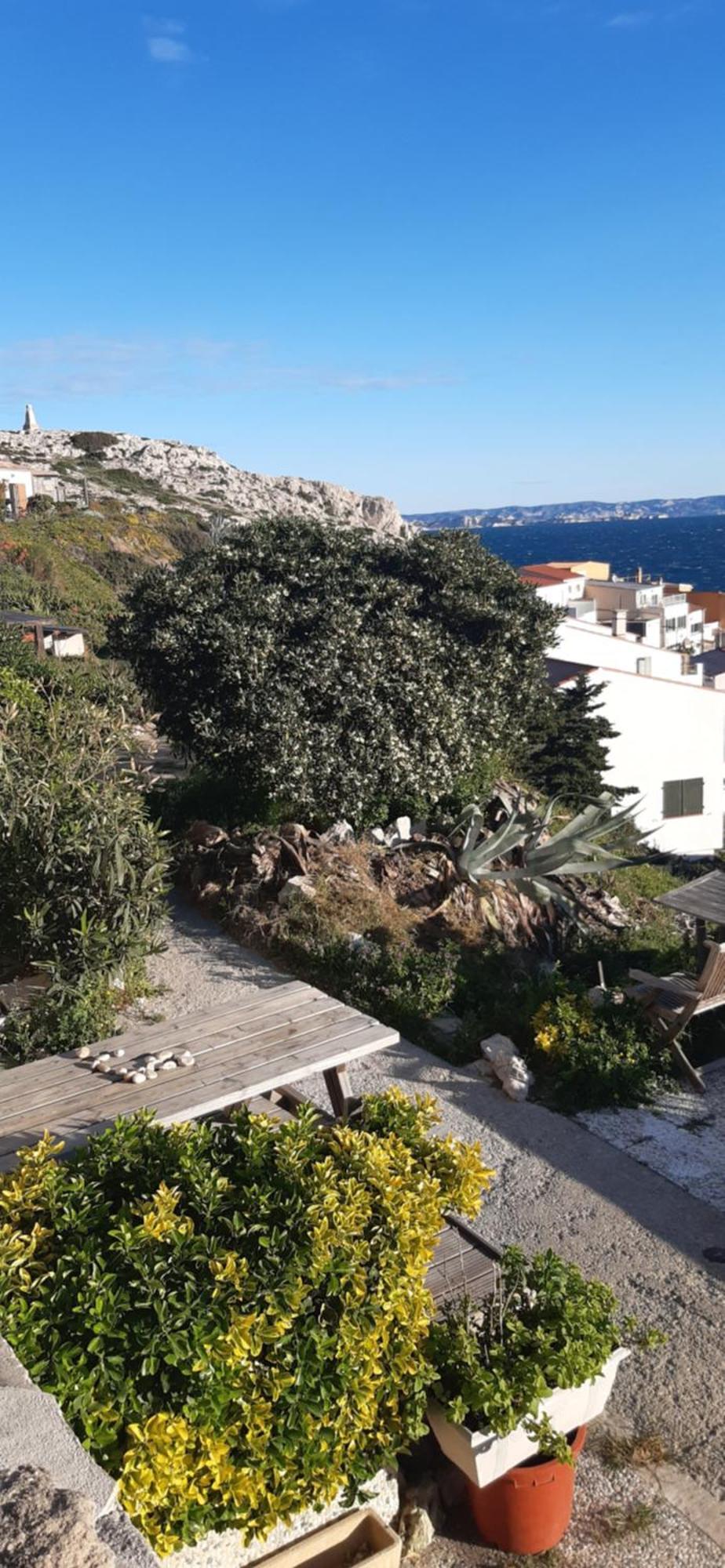 Cabanon Vue Mer Et Calanques Les Goudes Marsella Exterior foto