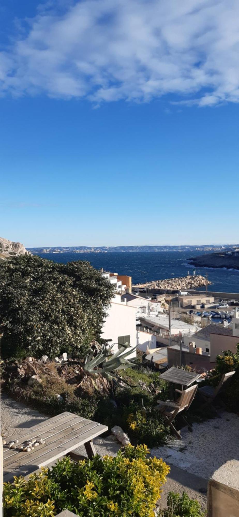 Cabanon Vue Mer Et Calanques Les Goudes Marsella Exterior foto