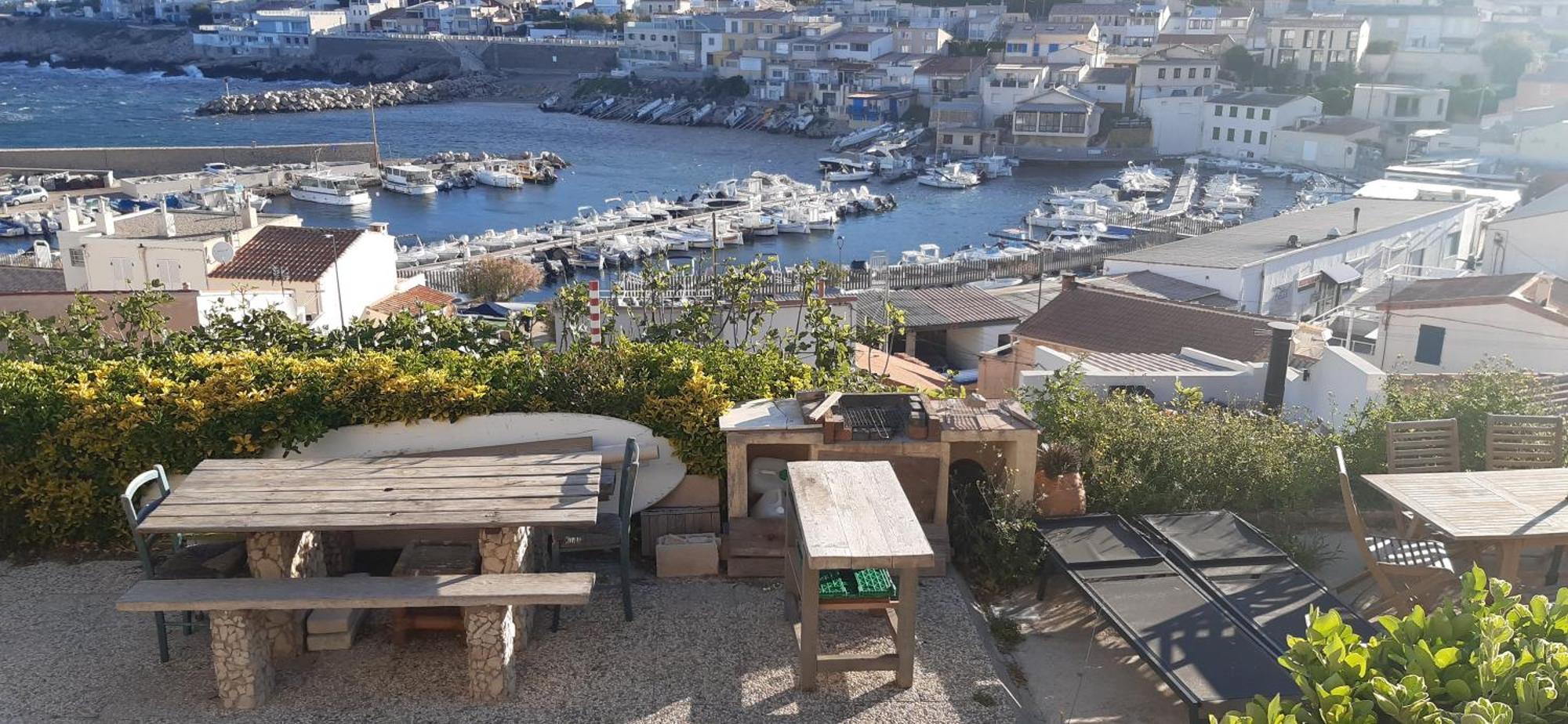 Cabanon Vue Mer Et Calanques Les Goudes Marsella Exterior foto